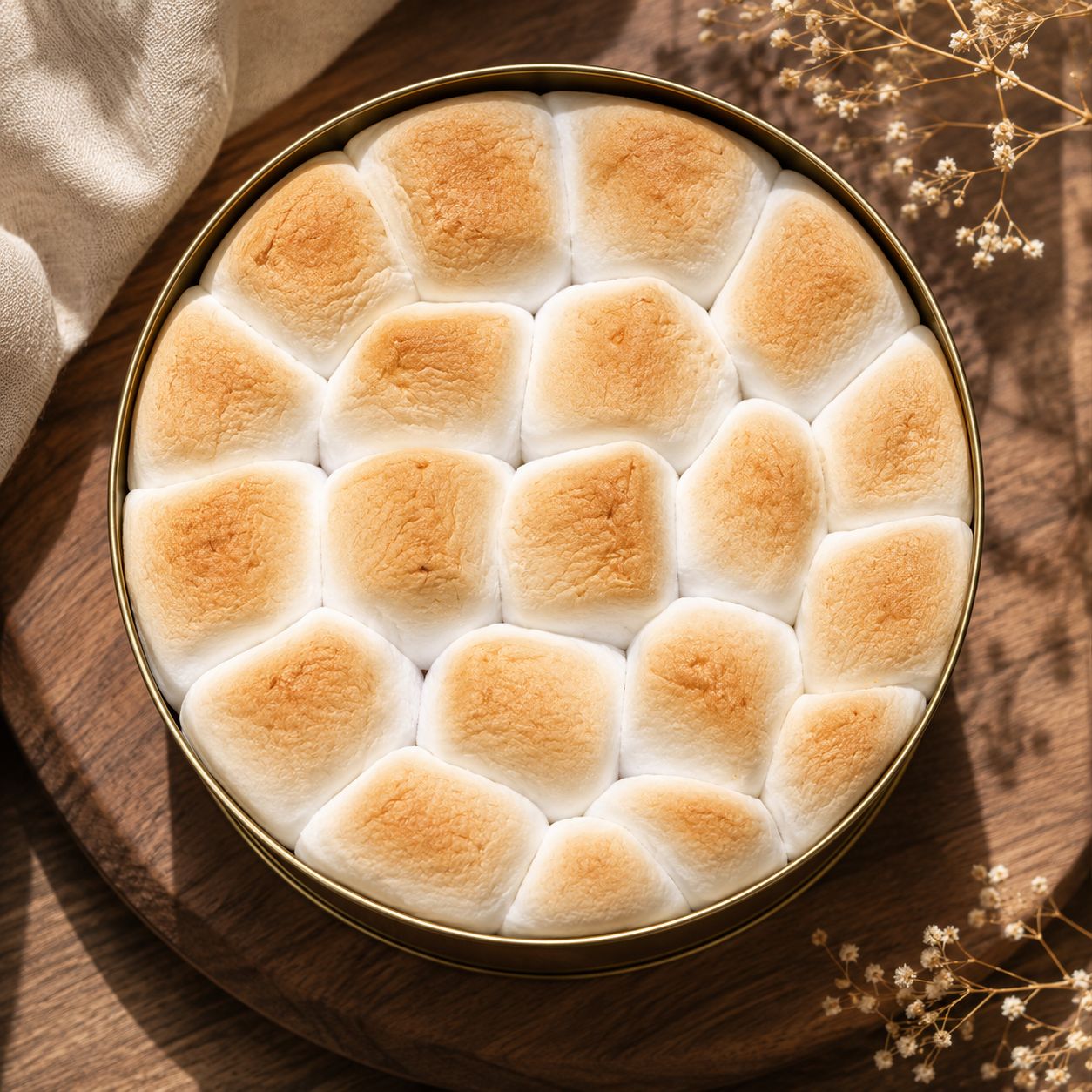Marshmallow with Milk Chocolate Scoop Cookies