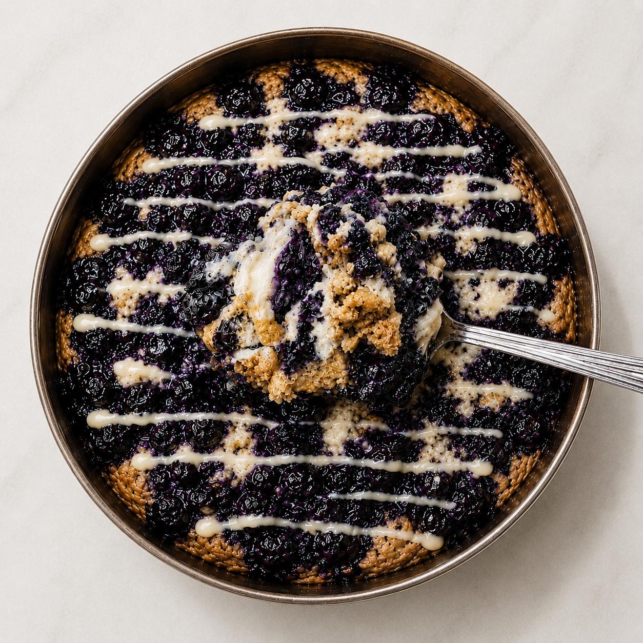 Blueberry Cheesecake Scoop Cookies