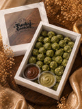 Pistachio with White Chocolate Chips Mini Cookies